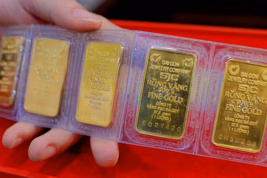 Cơ chế Nhà nước độc quyền sản xuất vàng miếng chính thức được xoá bỏ. Ảnh: Bình An 