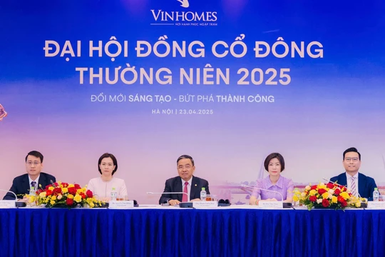 ĐHĐCĐ thường niên năm 2025 của Vinhomes. Ảnh: NM 
