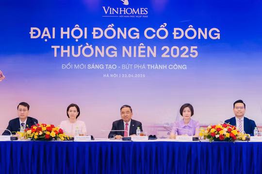 ĐHĐCĐ thường niên năm 2025 của Vinhomes. Ảnh: NM 