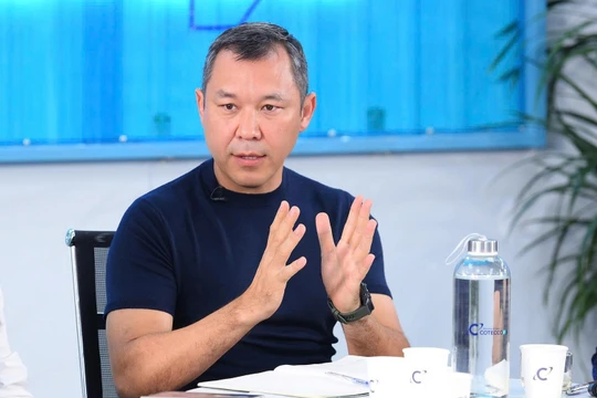 Ông Bolat Duisenov - Chủ tịch HĐQT Coteccons. Ảnh: Nhật Minh 