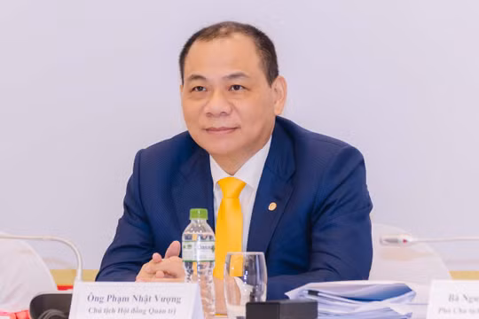 Ông Phạm Nhật Vượng - Chủ tịch HĐQT Vingroup. Ảnh: LN 