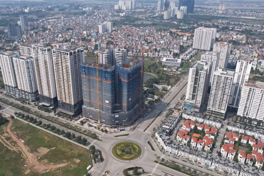 Một góc dự án Ngoại Giao Đoàn tại Hà Nội. Ảnh: Hoàng Hùng