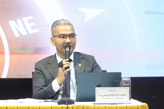 Ông Nguyễn Vũ Long - Tổng giám đốc VNDirect. Ảnh: Nhật Minh 