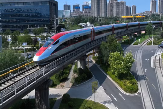 Đường sắt tốc độ cao Bắc - Nam là một trong những dự án trọng điểm quốc gia. Ảnh minh hoạ. 