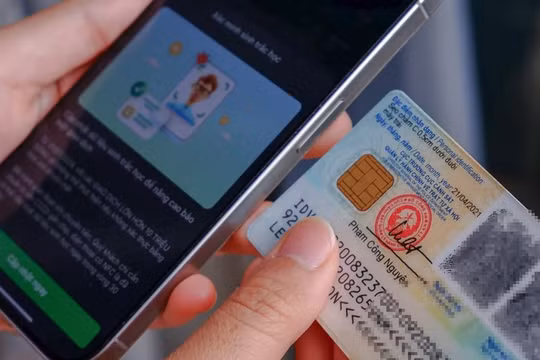 Số tài khoản lừa đảo giảm 72% sau gần 3 tháng thực hiện xác thực sinh trắc học