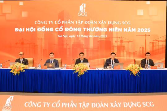 ĐCĐCĐ thường niên năm 2025 của Tập đoàn Xây dựng SCG. Ảnh: Nhật Minh 