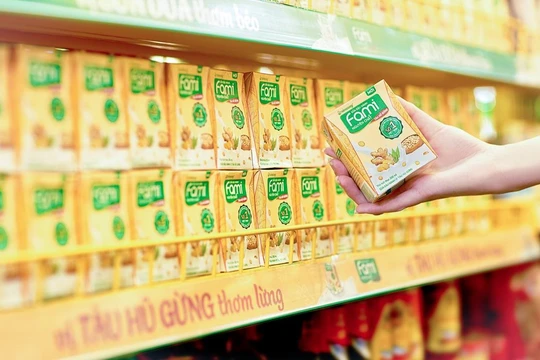 QNS vẫn thống trị "thị trường ngách" của mình: sữa đậu nành hộp giấy.