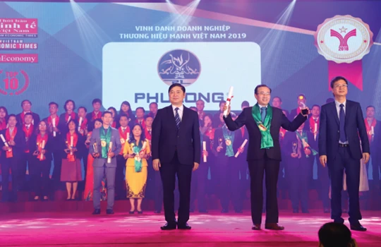 Công ty Phú Long đã được vinh danh trong Top 10 Thương hiệu mạnh dẫn đầu Việt Nam 2018.