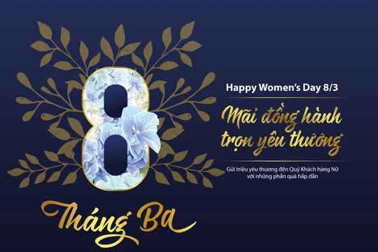 SCB tri ân khách hàng nữ nhân dịp 8/3