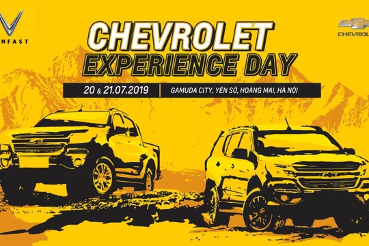 Những người tham gia sự kiện Chevrolet Experience Day sẽ được trải nghiệm hai dòng xe bán tải Colorado và SUV Trailblazer