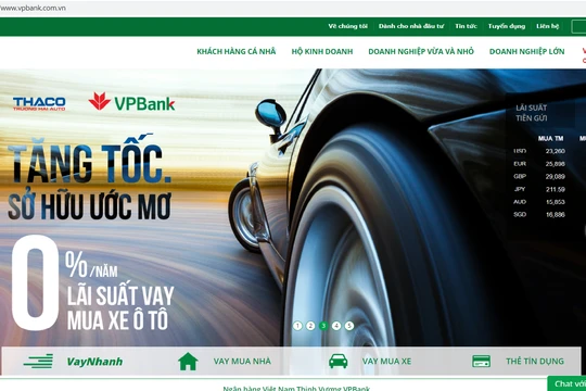 VPBank là một trong những ngân hàng tiên phong trên thị trường đưa các dịch vụ ngân hàng số vào ứng dụng thực tiễn.