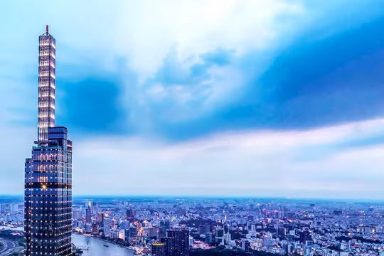 Đài quan sát Landmark 81 SkyView nằm ở 03 tầng trên cùng của Tòa tháp Landmark 81 mang đến tầm nhìn toàn cảnh đẹp nhất tại thành phố Hồ Chí Minh