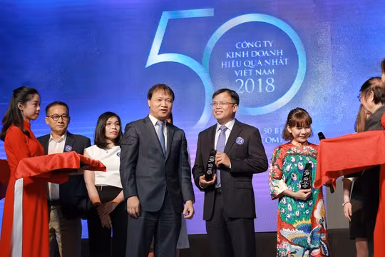 Ông Phan Ngọc Hòa, Phó Tổng Giám đốc VPBank nhận giải.