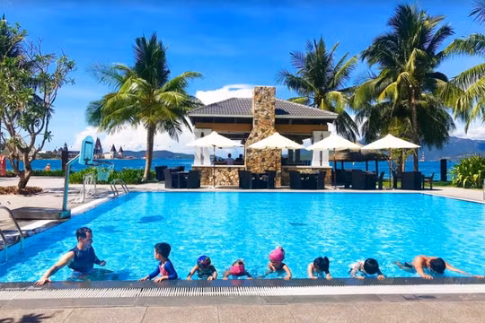 Góc bể bơi dành cho trẻ em tại Vinpearl Phú Quốc