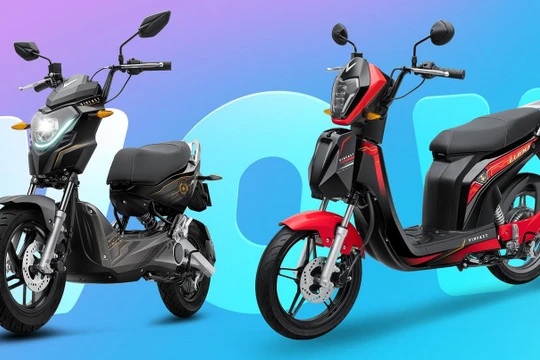 Vinfast ra mắt hai dòng xe máy điện cùng hệ thống trạm đổi pin trên toàn quốc