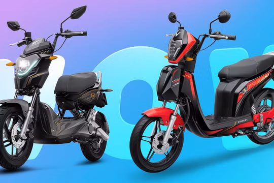 Vinfast ra mắt hai dòng xe máy điện cùng hệ thống trạm đổi pin trên toàn quốc