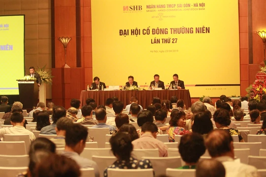 SHB tổ chức ĐHĐCĐ lần thứ 27.