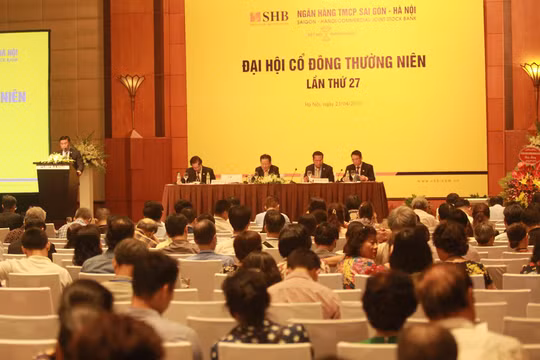 SHB tổ chức ĐHĐCĐ lần thứ 27.