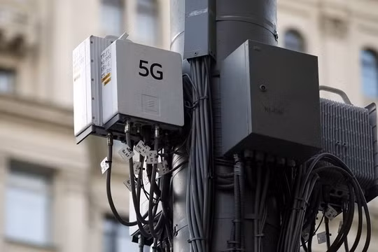 Trạm sóng di động 5G. Ảnh Getty Images.