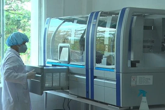 Hệ thống xét nghiệm Real-time PCR tự động. Ảnh minh hoạ: Bộ Y tế.