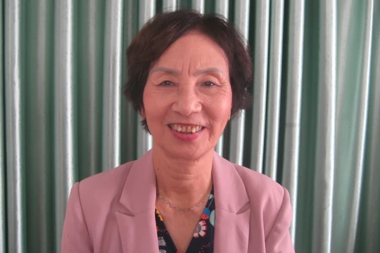 PGS TS Bùi Thị An - nguyên Đại biểu Quốc hội, Viện trưởng Viện Tài nguyên, Môi trường và Phát triển Cộng đồng.