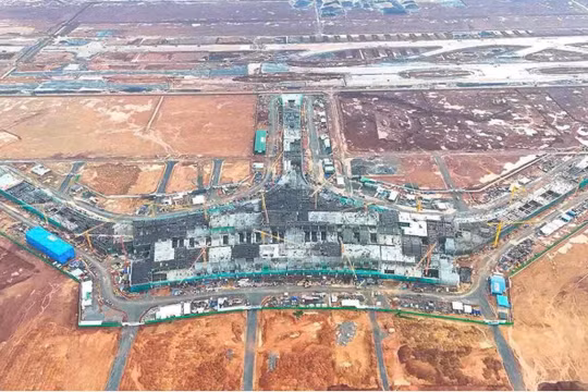 Toàn cảnh dự án sân bay Long Thành.