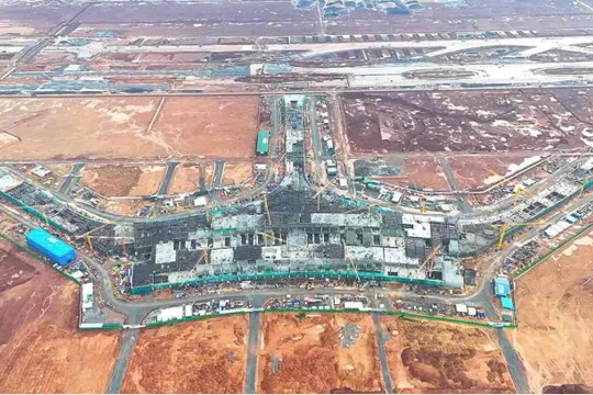 Toàn cảnh dự án sân bay Long Thành.