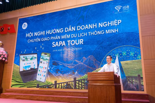 Hơn 500 doanh nghiệp ở Sa Pa tăng tốc chuyển đổi số du lịch