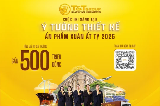 T&T Group phát động cuộc thi “Sáng tạo ý tưởng thiết kế Ấn phẩm Xuân Ất Tỵ 2025”