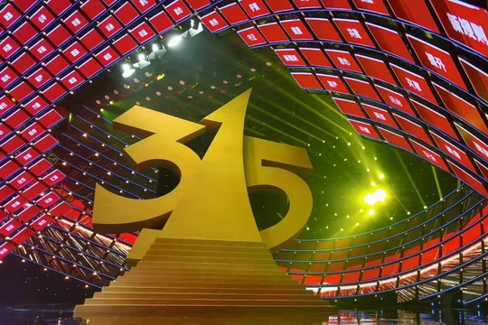 Chương trình "Dạ hội 15 tháng 3" hàng năm có ảnh hưởng rất mạnh trong xã hội Trung Quốc (Ảnh: Thepaper).