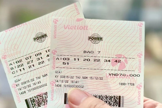 Vé Vietlott trúng độc đắc 314 tỷ được bán ra ở đâu?