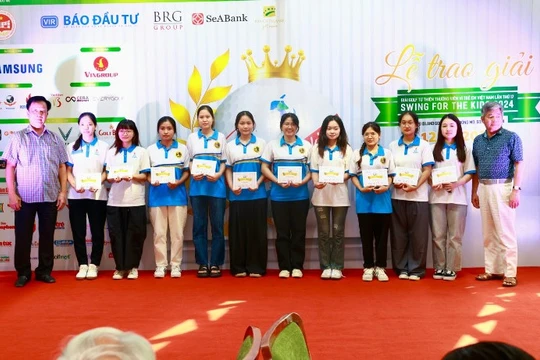 Dấu ấn đặc biệt của học bổng Giải Golf từ thiện Vì trẻ em Việt Nam năm thứ 17