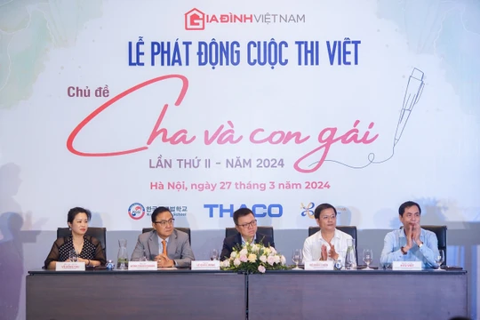Khách mời và Ban Giám khảo cuộc thi "Cha và con gái" lần thứ 2 năm 2024