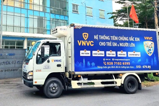 VNVC chủ lực trong chiến dịch tăng tốc bao phủ vắc xin sởi cho trẻ em TP.HCM 
