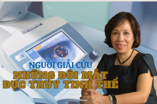 Người “giải cứu” những đôi mắt đục thủy tinh thể 