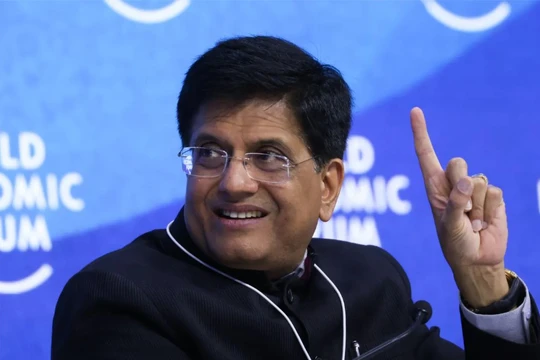 Ông Piyush Goyal, Bộ trưởng Bộ Thương mại của Ấn Độ (Ảnh: Tech Crunch)