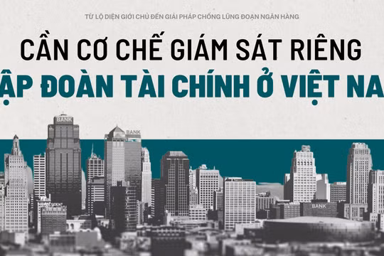 Cần cơ chế giám sát riêng tập đoàn tài chính ở Việt Nam
