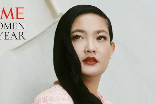 Amanda Nguyễn trở thành "Người phụ nữ của năm" do tạp chí TIME bình chọn vào năm 2022. Ảnh: Time
