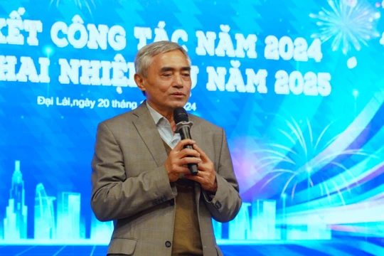 Chủ tịch VDCA Nguyễn Minh Hồng phát biểu tại sự kiện