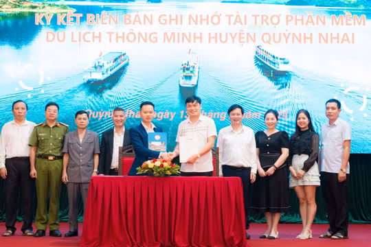 IGB Group hỗ trợ huyện Quỳnh Nhai chuyển đổi số du lịch thông minh