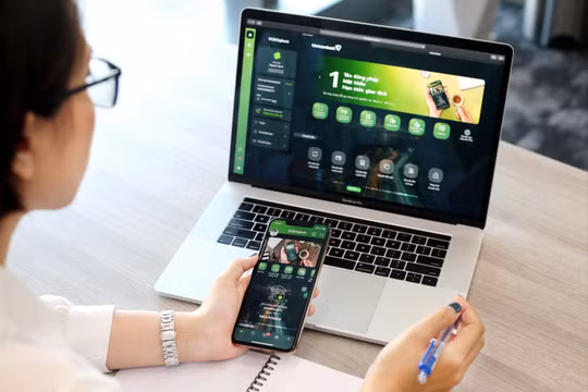 Vietcombank cho đăng ký mua vàng miếng online, khách than trời vì khó hơn xếp hàng lấy số trực tiếp