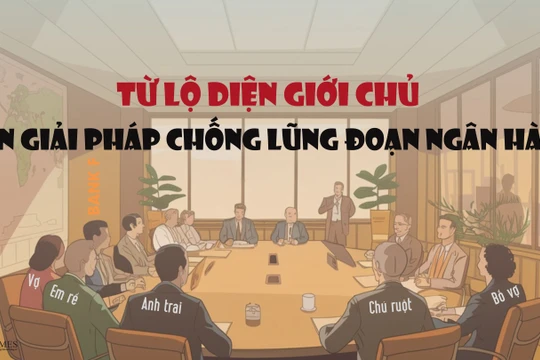Từ lộ diện giới chủ đến giải pháp chống lũng đoạn ngân hàng