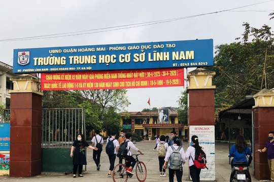 Không có giấy vụn nộp kế hoạch nhỏ, học sinh bị phạt tiền: Trường THCS Lĩnh Nam nói gì?