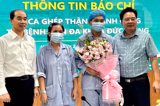 BVĐK Đức Giang ghép thận thành công cho 3 người bệnh 