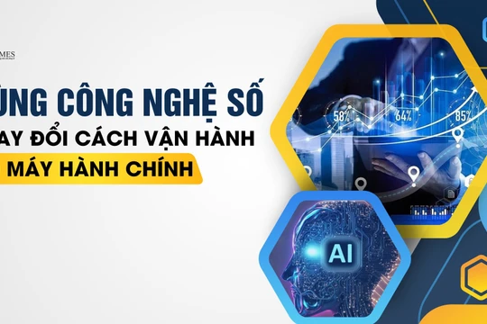 Dùng công nghệ số thay đổi cách vận hành bộ máy hành chính
