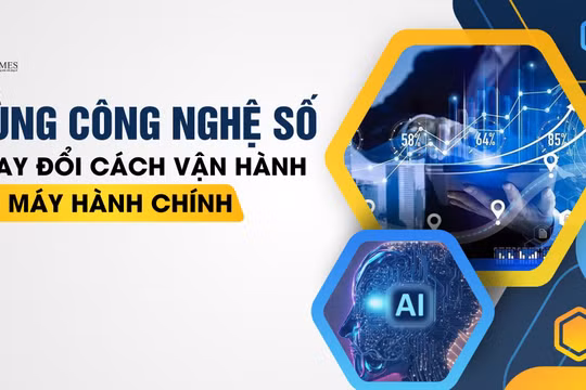 Dùng công nghệ số thay đổi cách vận hành bộ máy hành chính