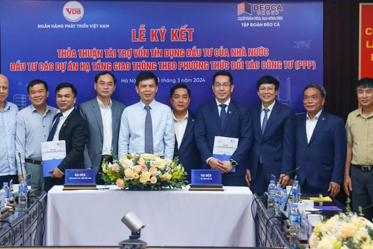 VDB tài trợ 20.000 tỷ đồng để Tập đoàn Đèo Cả thực hiện dự án giao thông