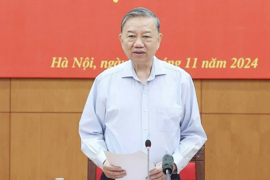 Tổng bí thư Tô Lâm: Quyết liệt thực hiện cuộc cách mạng tinh gọn bộ máy