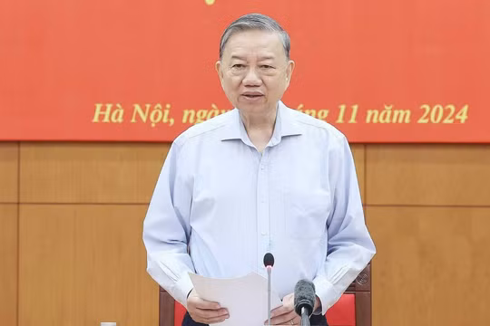 Tổng bí thư Tô Lâm: Quyết liệt thực hiện cuộc cách mạng tinh gọn bộ máy