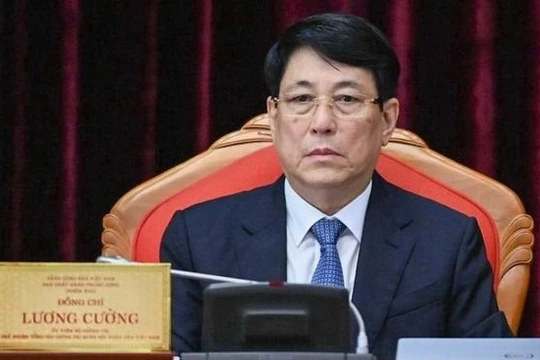 Đại tướng Lương Cường giữ chức vụ Thường trực Ban Bí thư - Ảnh: VGP/Nhật Bắc